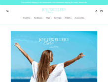 Tablet Screenshot of joyjewellerybali.com